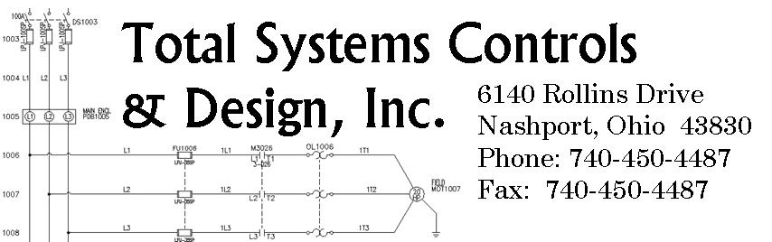 Total Systems Controls and Design Logo